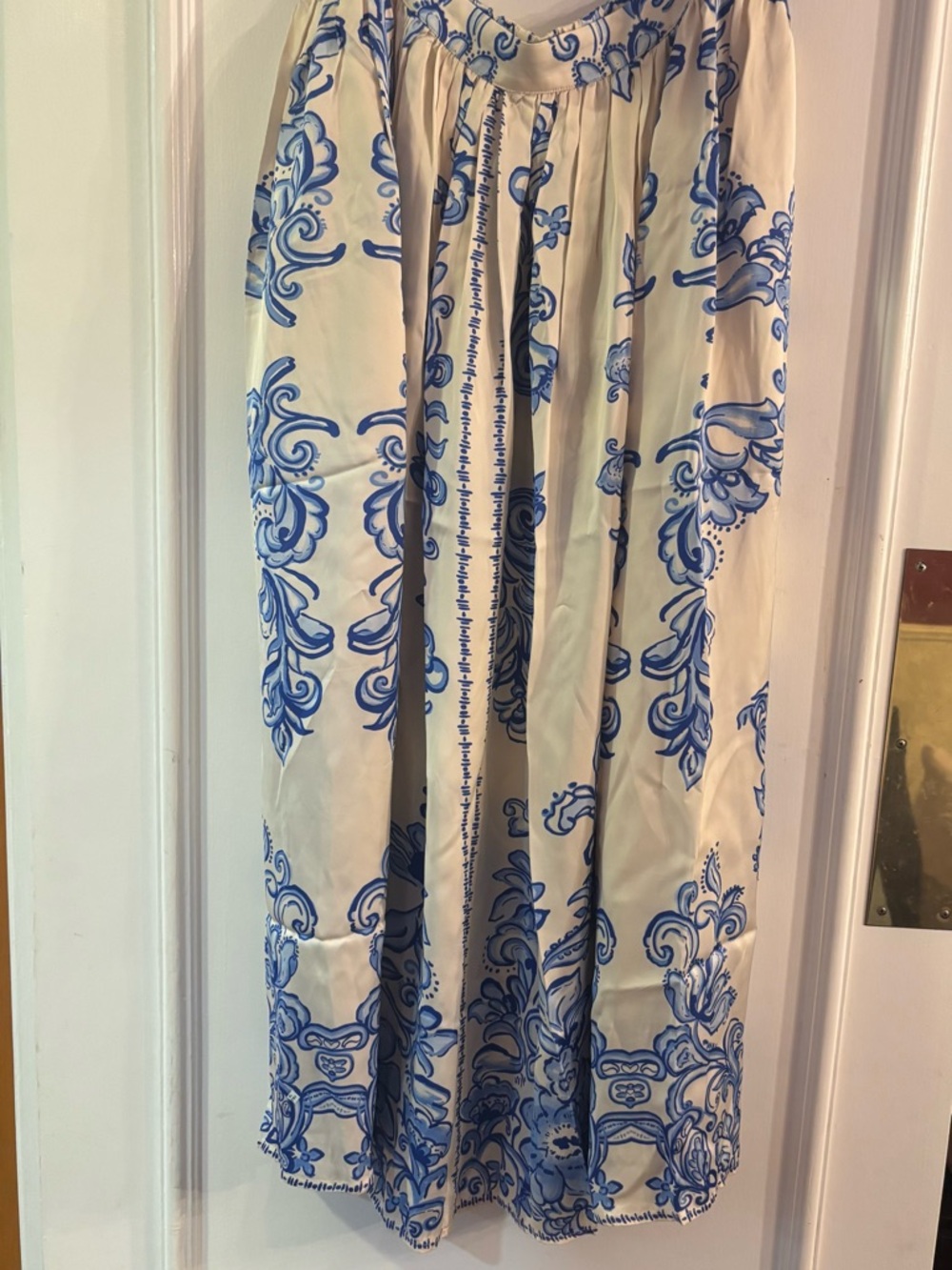 Johnny Was Kenzie Floral Print Shirt and Skirt Set - Picture 8 of 13